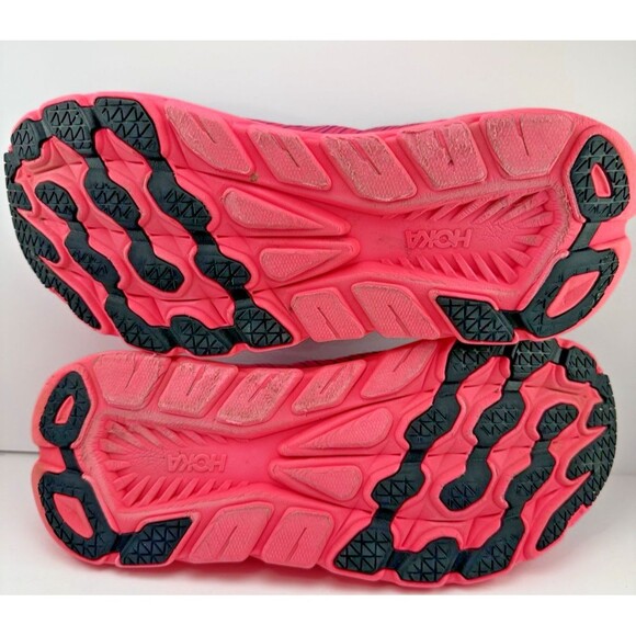 HOKA Rincon 3 Women’s Size 11B Running Shoes Hot Pink Purple Lightweight Trainer - Picture 5 of 9